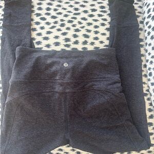 Lululemon Gray Leggings size 6